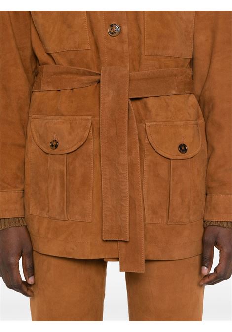 Giacca Sahariana in marrone mattone Blazé Milano - donna BLAZÉ MILANO | JKSLE01VIVM006